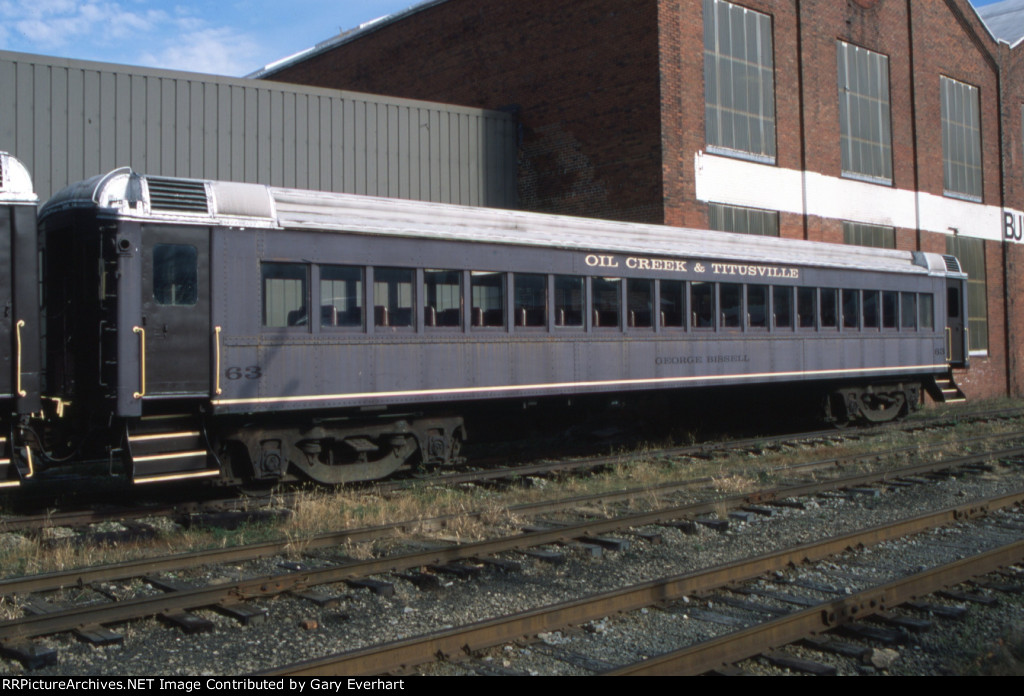 OCTL Coach #63, "George Bissell" - Oil Creek & Titusville Line